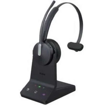 WH64 Hybrid Mono Teams – Wireless Mono headset with a DECT dongle for portable hybrid working – Certified for use with Microsoft Teams (No charging cradle) 1208687