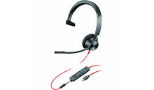 Poly Blackwire 3315 Microsoft Teams Certified Headset +USB-C/A Adapter TAA 8M3U5AA#ABA