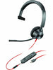 Poly Blackwire 3310 Headset +USB-C/A Adapter TAA (8M3U0AA#ABA)