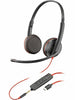 Poly Blackwire 3215 Monaural Headset +USB-C/A Adapter TAA 8M3X9AA#ABA