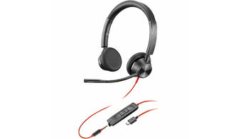 Poly Blackwire 3325 Headset +USB-C/A Adapter TAA 8M3V4AA#ABA