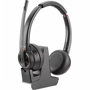 Poly Savi 8220-M Office Stereo DECT 1920-1930 MHz Headset TAA 7S4B6AA#ABA