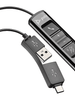 Poly DA85 USB Adapter (USB-A & USB-C) (Poly 218267-01 or HP 786C7AA)