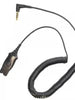 Poly 10ft Coiled Cable with 3.5mm to QD Connector 920Q1AA
