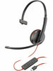 Poly Blackwire 3310 Monaural USB-C Headset +USB-C/A Adapter 8X215AA