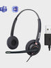 LIVEY 550DM AINC USB Headset, Optimized for MS Teams, UC Headset