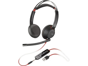 Poly Blackwire 5220 Stereo USB-A Headset (Bulk) 80R97A6