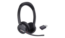 WH64 Hybrid Dual UC – Wireless Binaural headset with a DECT dongle for portable hybrid working (No charging cradle) 1208686