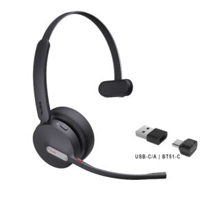 BH70 Mono UC USB-C/A – Yealink Bluetooth Monaural headset with USB-A/C BT dongle 1208706