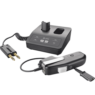 Poly CA22CD Cordless PTT Adapter (Poly 217100-01 or HP 8K774AA)