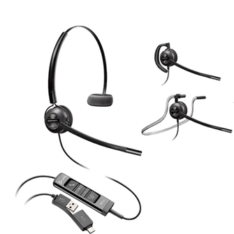 Poly EncorePro 545 USB-A Convertible Headset 783R4AA