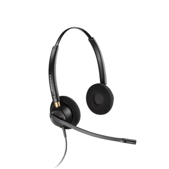 Poly EncorePro 520D with Quick Disconnect Binaural Digital Headset TAA 783P5AA