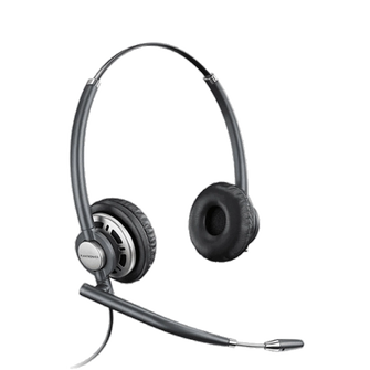 Poly EncorePro HW720 Binaural Headset +Carry Case TAA 805H6AA#ABA