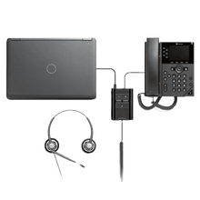 Poly MDA524 QD Audio Processor (Poly 212164-01 (USB-A), 212174-01 (USB-C) or HP 8L544AA (USB-A), 85Q24AA (USB-C)