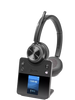 Poly Savi 7420 Office Stereo Microsoft Teams Certified DECT 1920-1930 MHz Headset TAA (8L588AA#ABA)