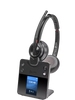 Poly Savi 8420 Office Stereo Microsoft Teams Certified DECT Headset TAA (Desk Phone + PC + Mobile) 8L7F6AA#ABA