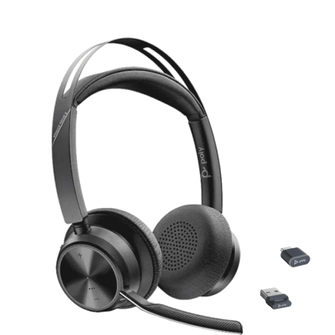 Poly Voyager Focus 2 Microsoft Teams Certified USB-A Headset 77Y85AA