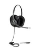 SHG S 620 NC W/ PL QD, OVER-EAR LEATHERETTE CUSHIONS