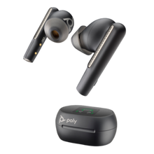 Poly Voyager Free 60+ UC M Carbon Black Earbuds +BT700 USB-A Adapter +Touchscreen Charge Case 7Y8G9AA