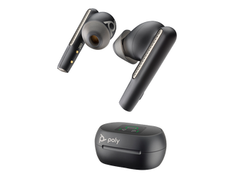 Poly Voyager Free 60 UC Carbon Black Earbuds +BT700 USB-C Adapter +Basic Charge Case 7Y8H4AA