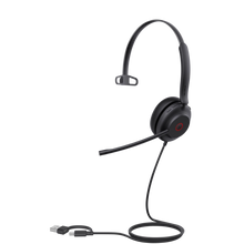 UH35 Mono UC USB-C/A – Yealink USB Wired Headset with USB-C and USB-A 1308166