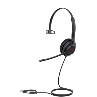 UH35 Mono UC USB-C/A – Yealink USB Wired Headset with USB-C and USB-A 1308166