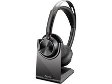 Poly Voyager Focus 2-M Microsoft Teams Certified with charge stand Headset (77Y90AA) **Discontinued and Replaced by 9T9J6AA