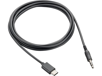Poly Voyager Surround 80/85 UC 3.5mm Audio Adapter Cable 9C6M4AA