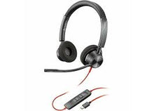 Poly Blackwire 3320 Microsoft Teams Certified Headset +USB-C/A Adapter TAA 8M3V1AA#ABA