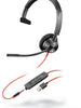 Poly Blackwire 3315 Microsoft Teams Certified USB-C Headset (Poly 214015-101 aka HP 76J15AA)