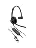 HP Poly Mission 415 Monaural USB Wired Headset (Bulk)  WW (C01B2A6#AC3)