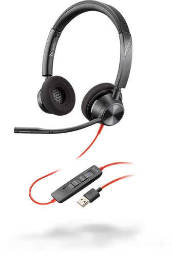 Blackwire 3320-M USB-A Microsoft (214012-101- HP - 76J17AA)